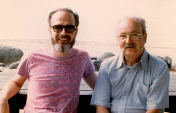 Photo of Bill Hunter and George Box